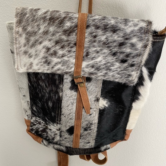 Myra hairon backpack bag (S-0982) - Picture 2 of 8